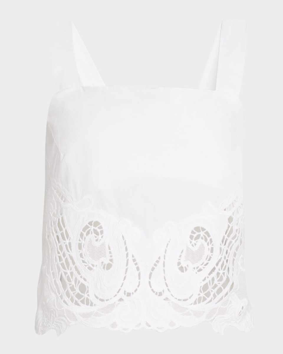 Clem Lace Crop Top